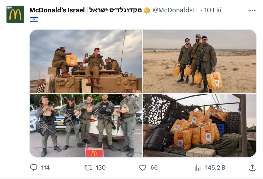 McDonald's İsrail