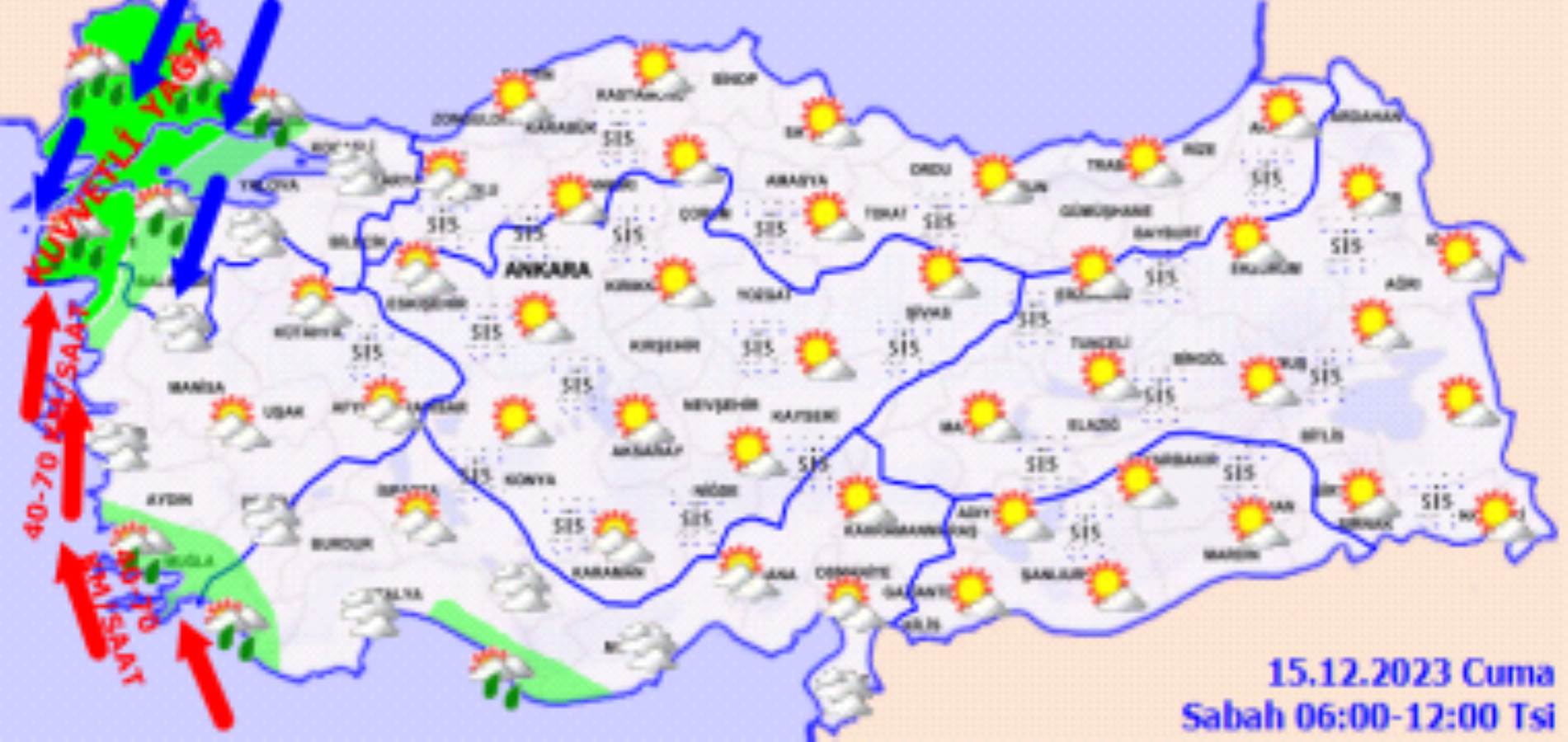 15 Aralık 2023 hava durumu: İstanbul'a karlı günler yaklaşıyor