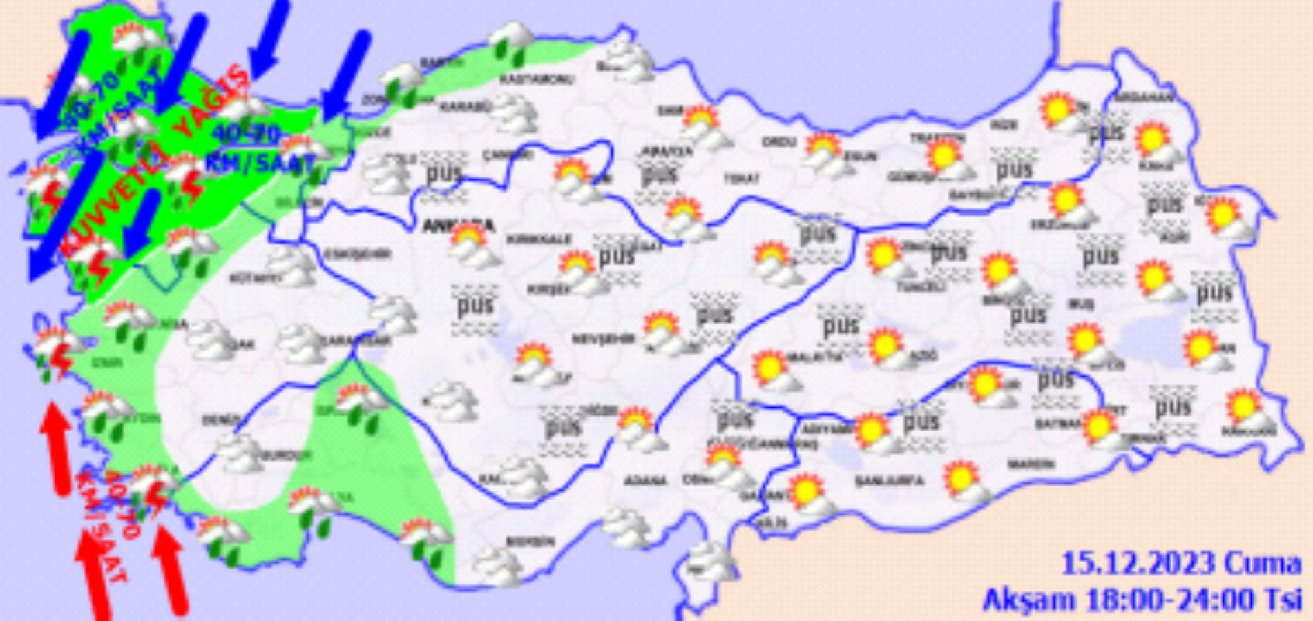 15 Aralık 2023 hava durumu: İstanbul'a karlı günler yaklaşıyor