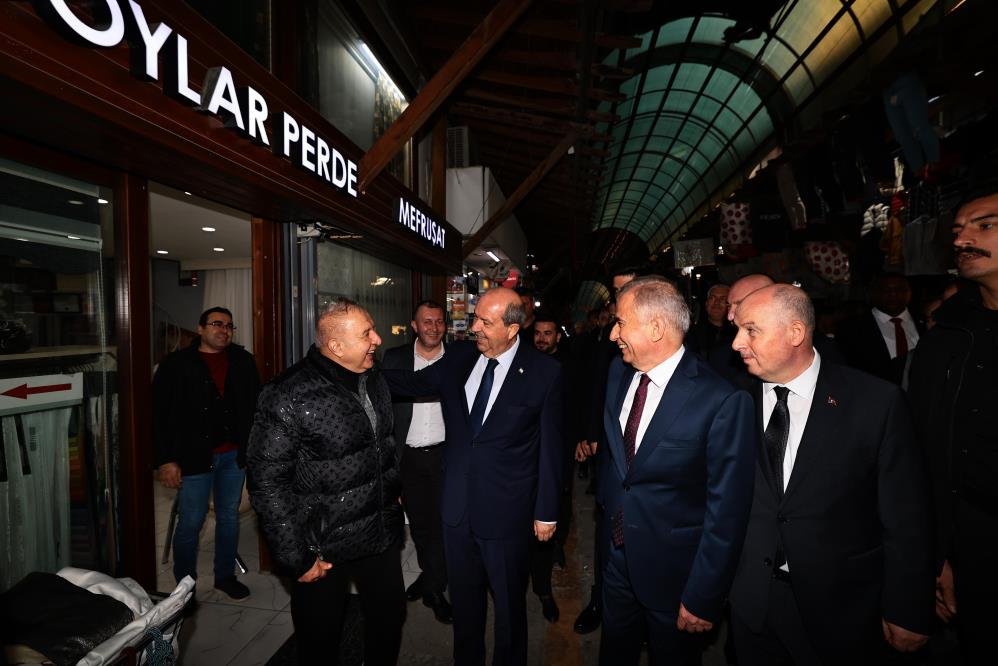 KKTC Cumhurbaşkanı Ersin Tatar Denizli'yi ziyaret etti