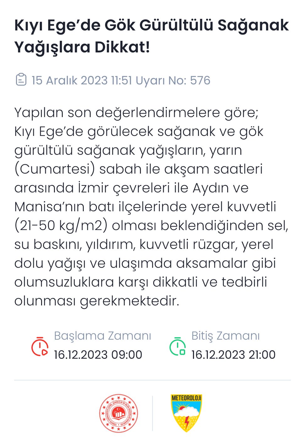 Antalya Ve Muğla Için Kuvvetli Yağış Uyarısı! (2)