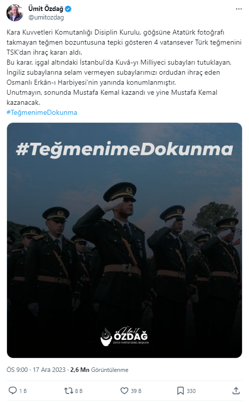 İhraç edilen 4 teğmen hakkında son gelişme!