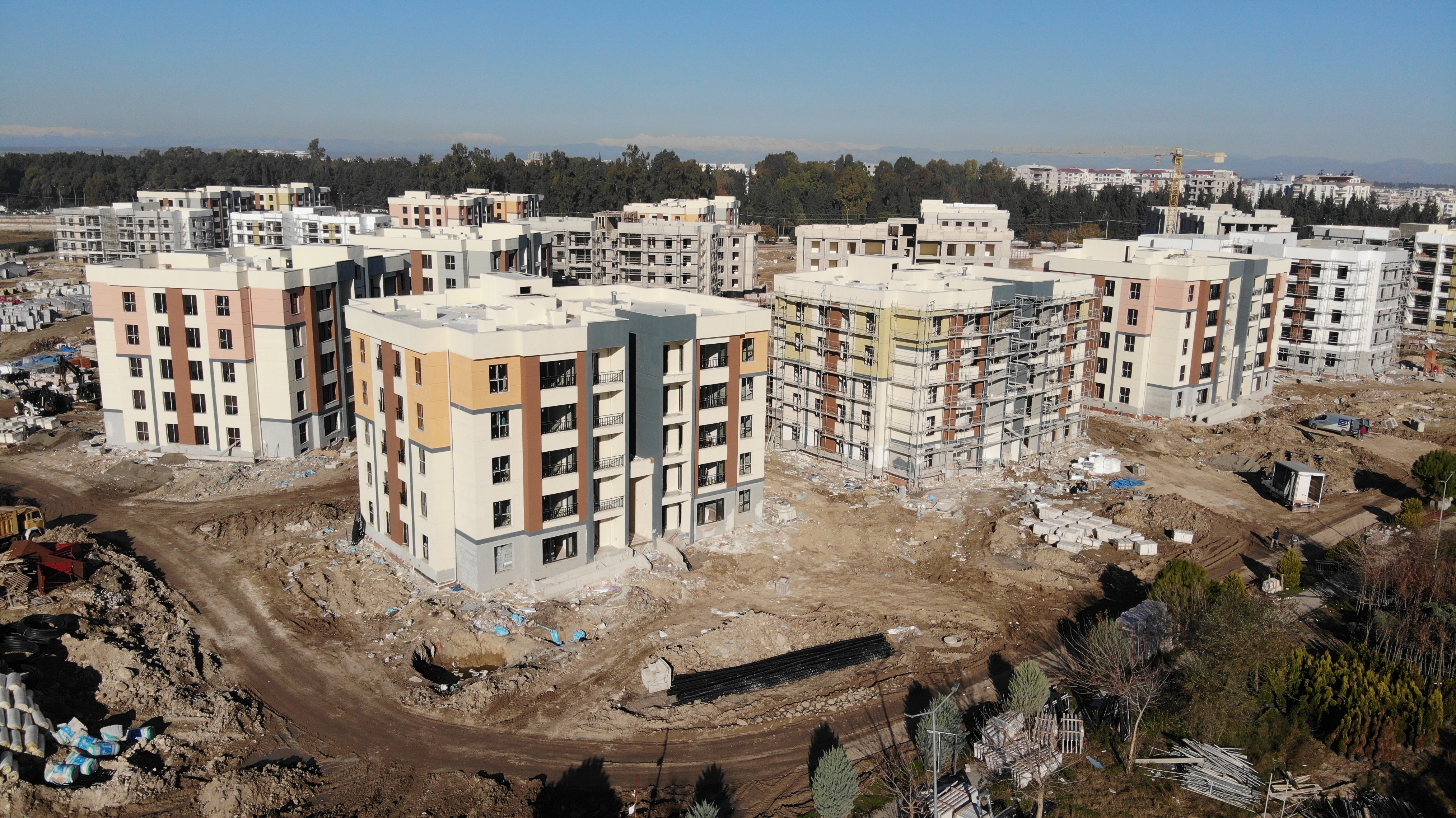 Adana'da TOKİ Konutları Hızla İlerliyor Gözler Ocak Ayında