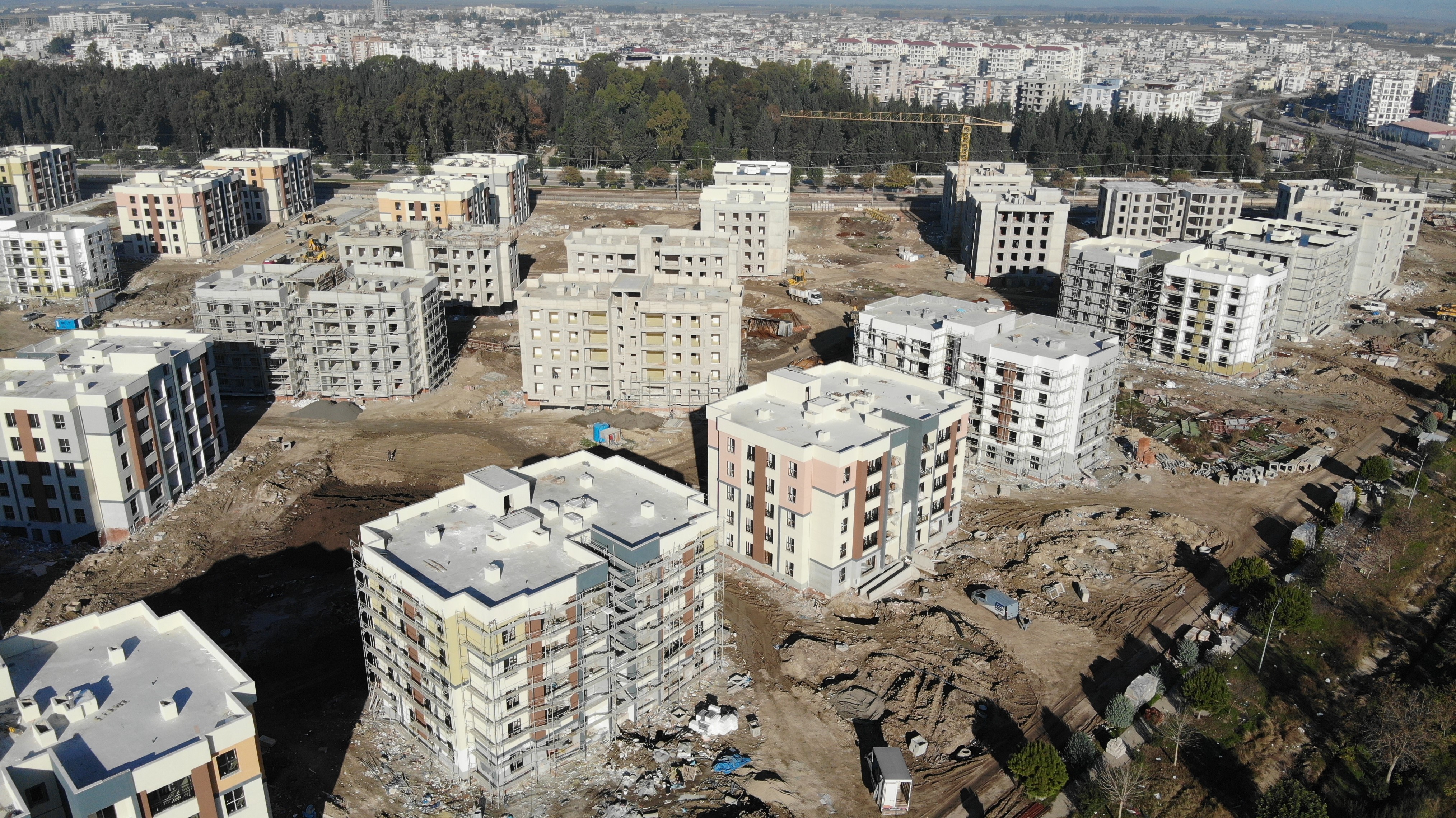 Adana'da TOKİ Konutları Hızla İlerliyor Gözler Ocak Ayında