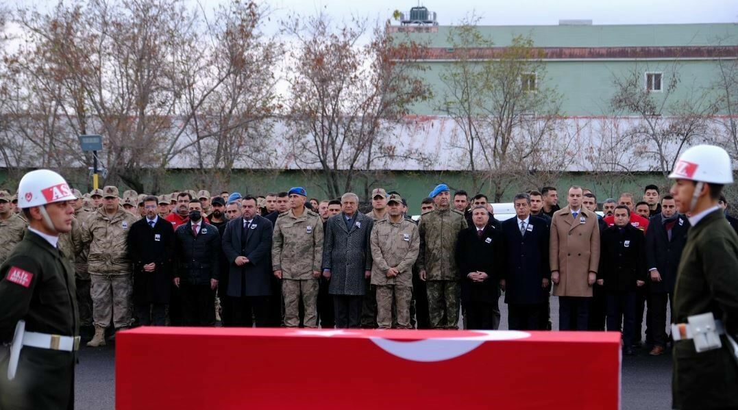 Şehit Teğmen Şırnak’ta Düzenlenen Törenle Memleketine Uğurlandı3