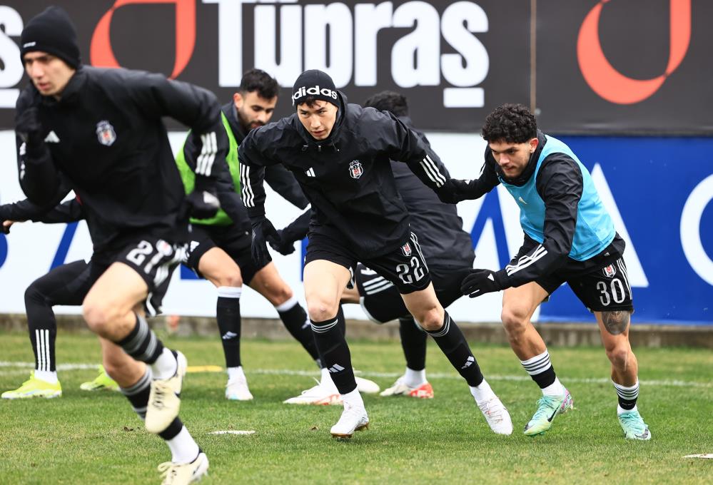 Beşiktaş Trabzonspor maçı hazırlıklarına hız verdi