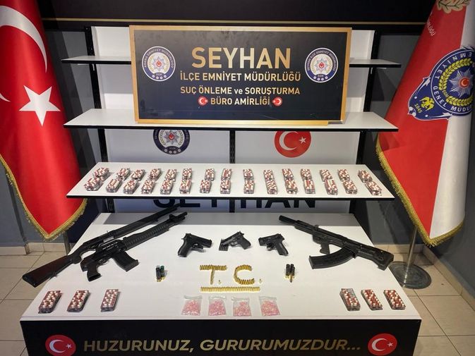 Adana Seyhan'da Binlerce Uyuşturucu Hap Ele Geçirildi 2