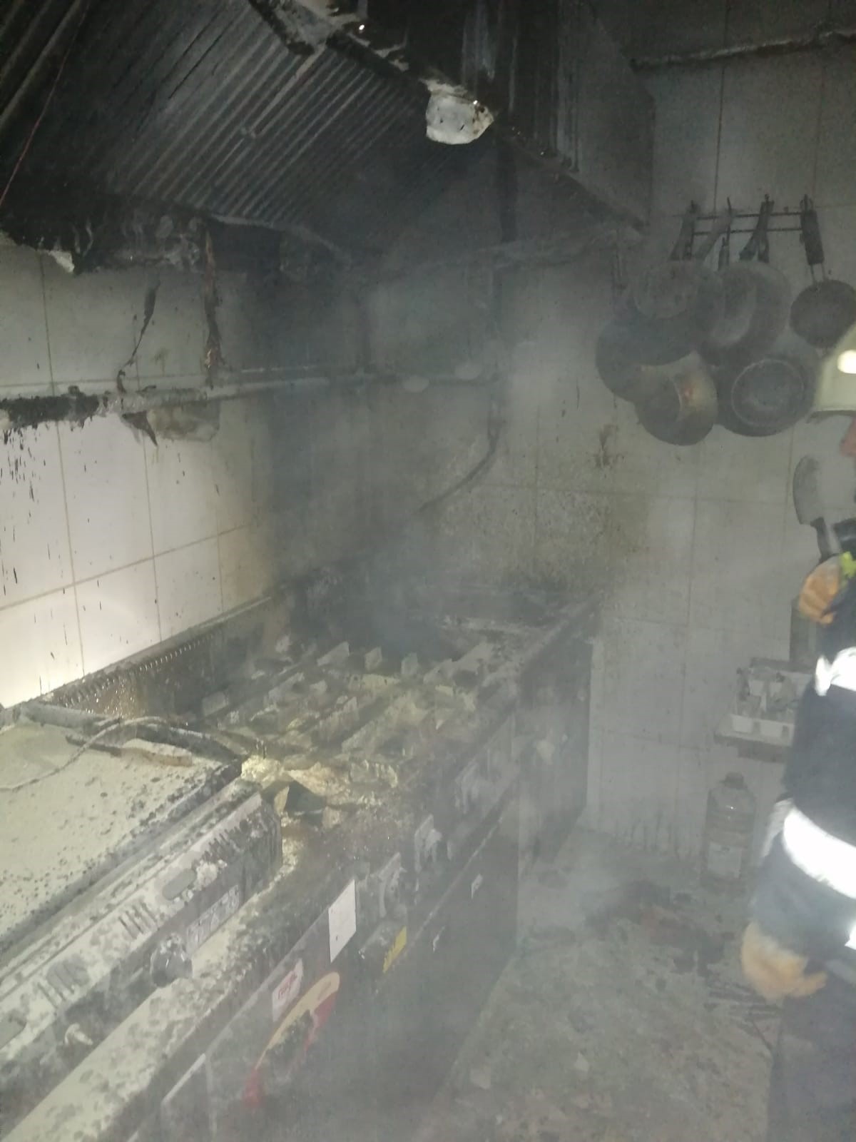 Burdur'da Kafede Korkutan Yangın! Müşteriler Büyük Panik Yaşadı 