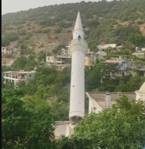 Hatay Depreminde Hasar Alan Cami Minaresine Kavuştu