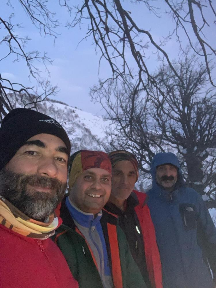 Tunceli'de dağcılar zorlu tırmanış gerçekleştirdi