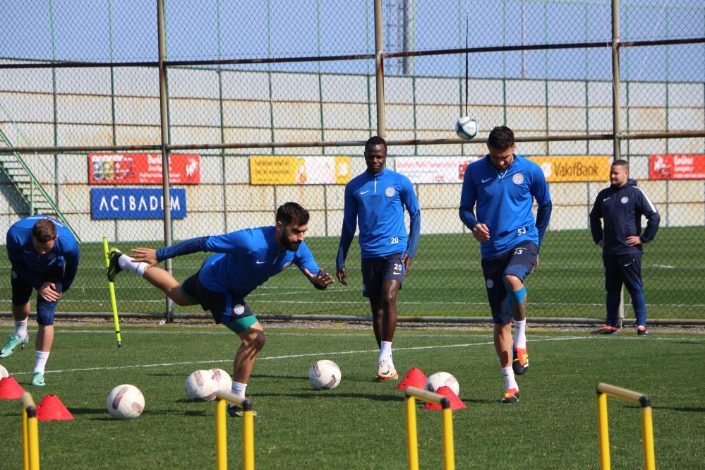 Rizespor Samsunspor maçı hazırlıklarına devam ediyor