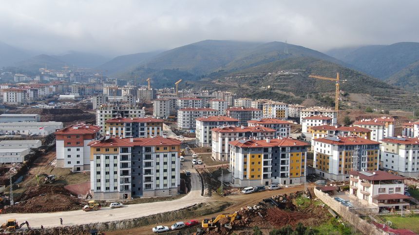 Depremde Yerle Bir Olan Antakya'da Yeni Bir Şehir Kuruluyor 