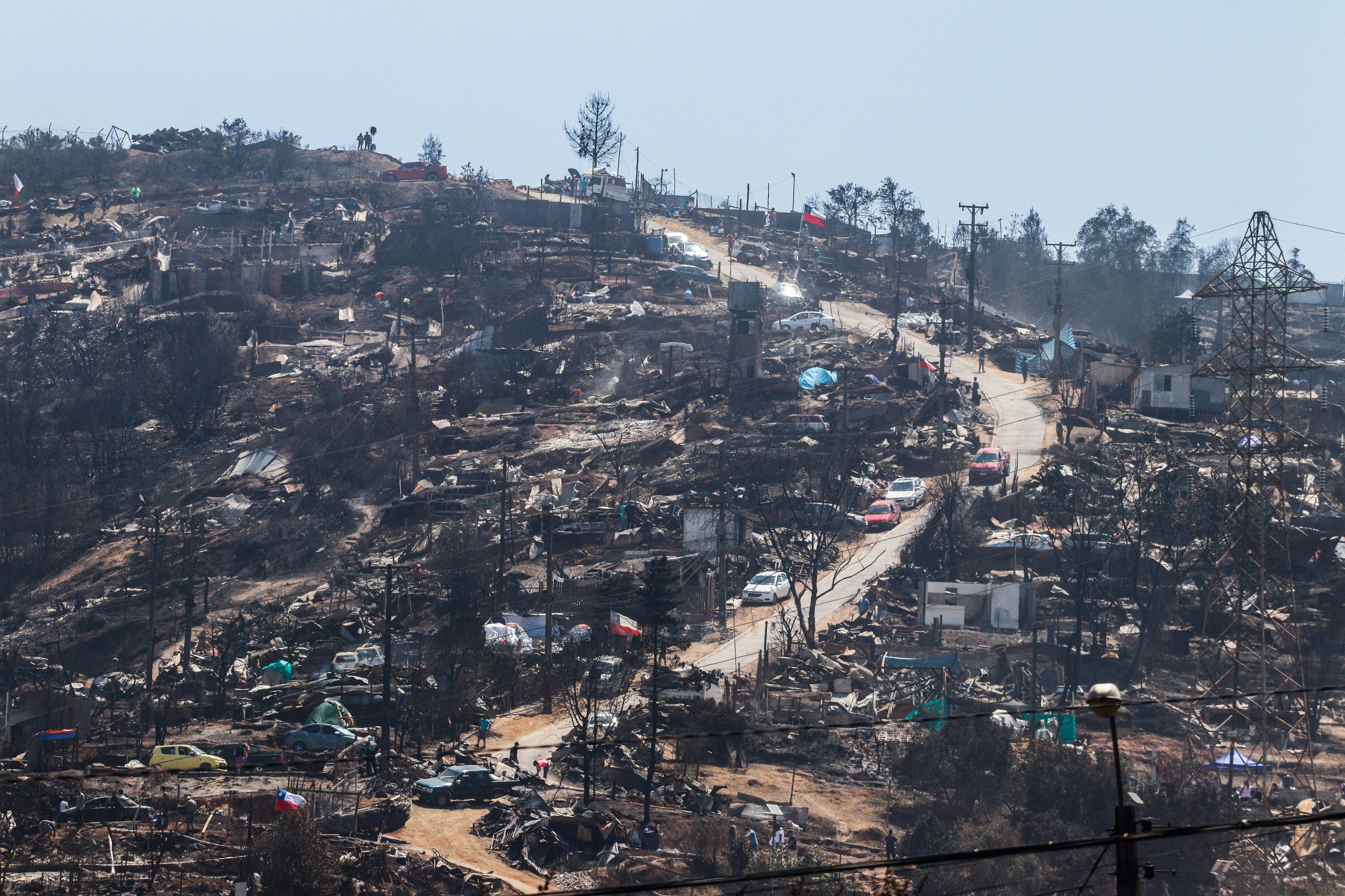 Şili’deki Orman Yangınlarında Can Kaybı 131’E Yükseldi5