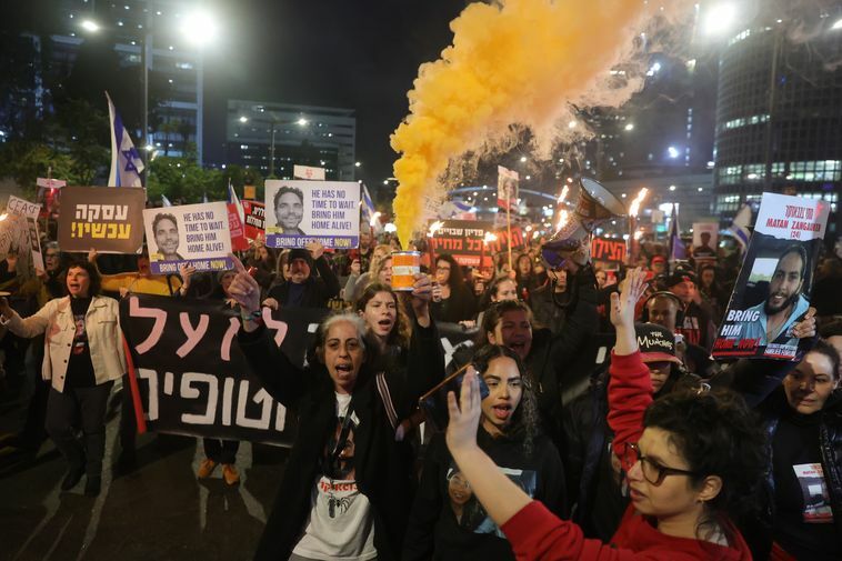 Tel Aviv’de Netanyahu Protestosu4 Result