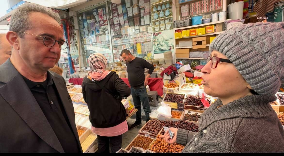 CHP'li Vekil Tezcan Koçarlı Pazarında Ekonomik Sıkıntıları Masaya Yatırdı-1