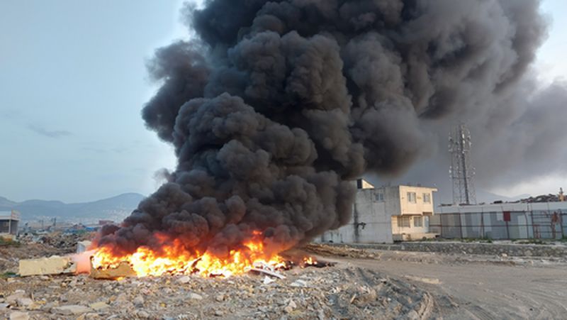 Hatay'da Çöplük Alanında Çıkan Yangın Korkuttu (2) Result