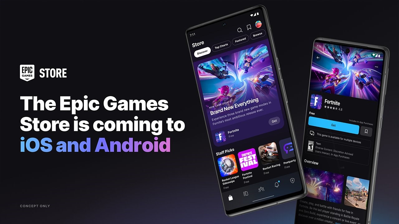 Epic Games iOS ve Android desteğini açıkladı