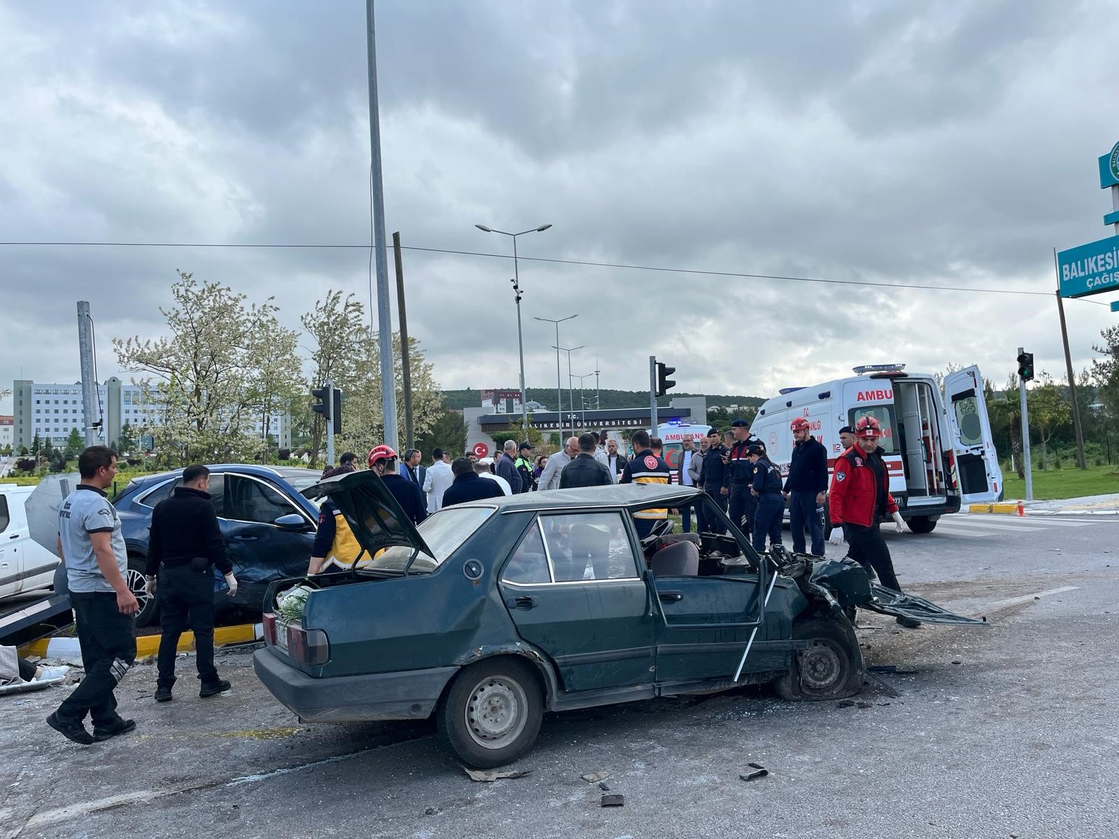 Balıkesir'de Trafik Kazası2
