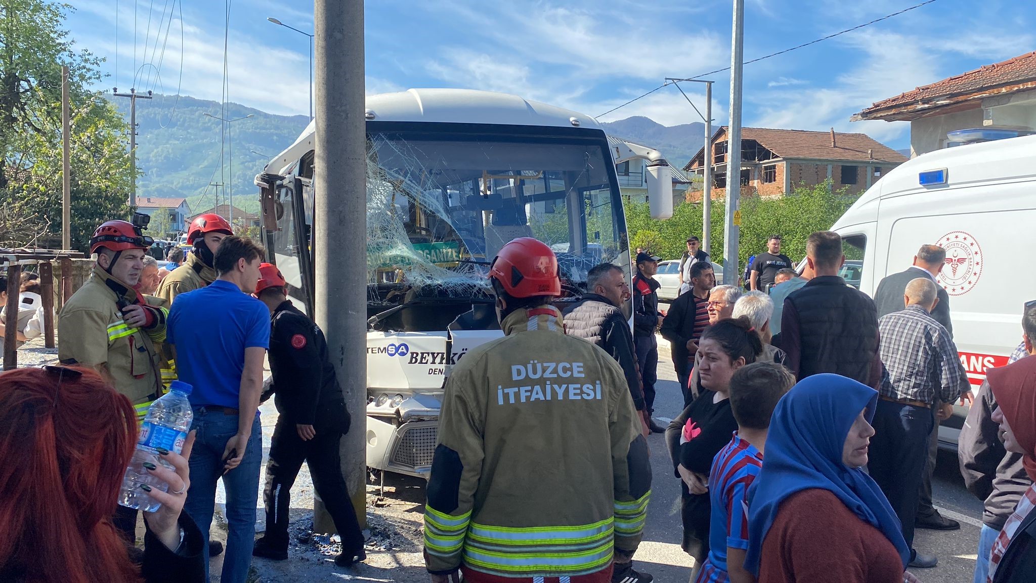Düzce Beyköy'de Trafik Kazası2