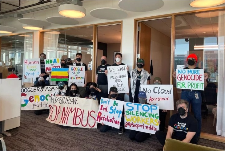 Google İsrail'e desteği protesto eden çalışanlarını kovdu