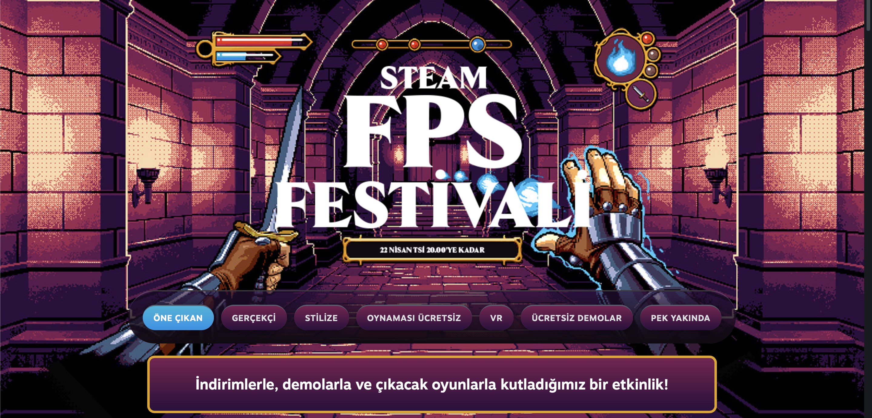 Steam'de FPS Festivali başladı: İşte indirimdeki oyunlar