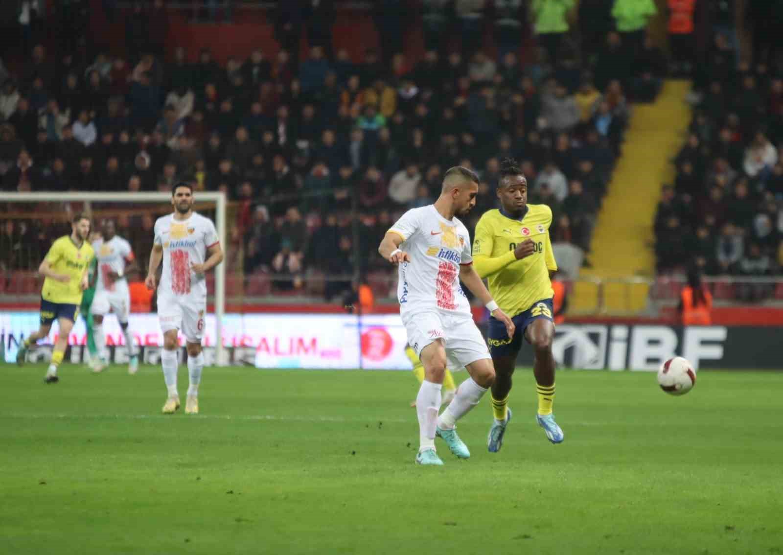 Fenerbahçe Kayserispor maçı ne zaman saat kaçta hangi kanalda? Muhtemel 11'ler