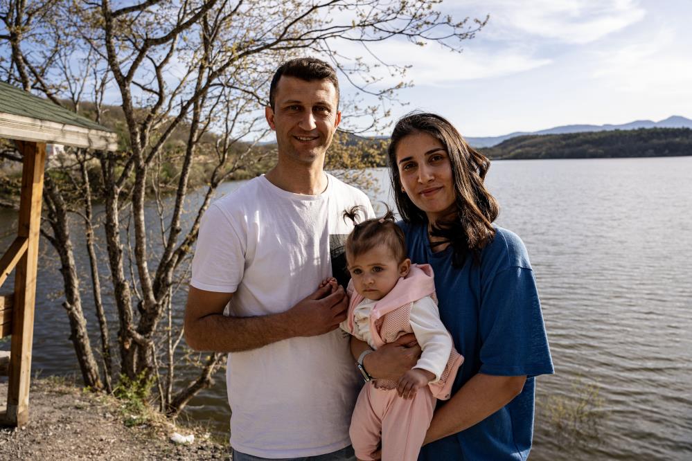 Tokat'ın ilçesindeki Zinav Gölü doğa tutkunlarını kendine hayran bırakıyor