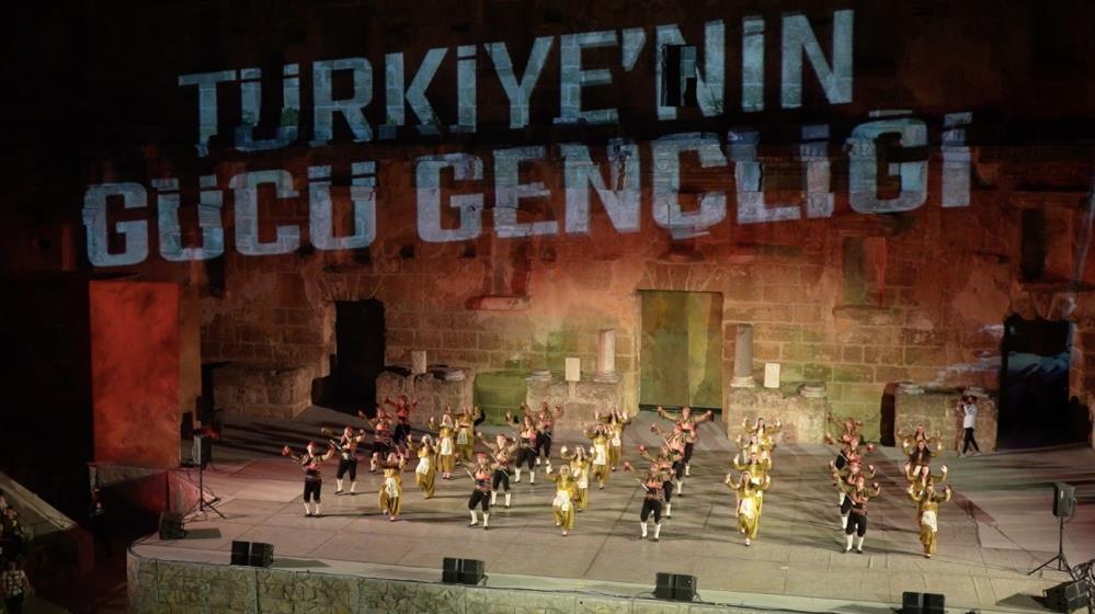 Aspendos'ta 19 Mayıs coşkusu yaşandı