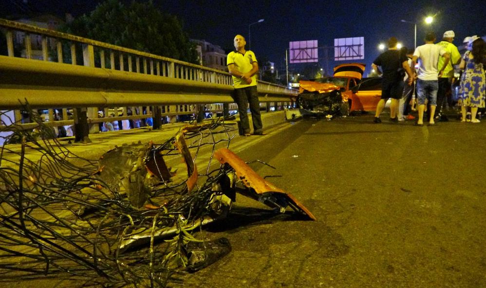 Antalya’da korkutan trafik kazası: 5 yaralı 1’i ağır