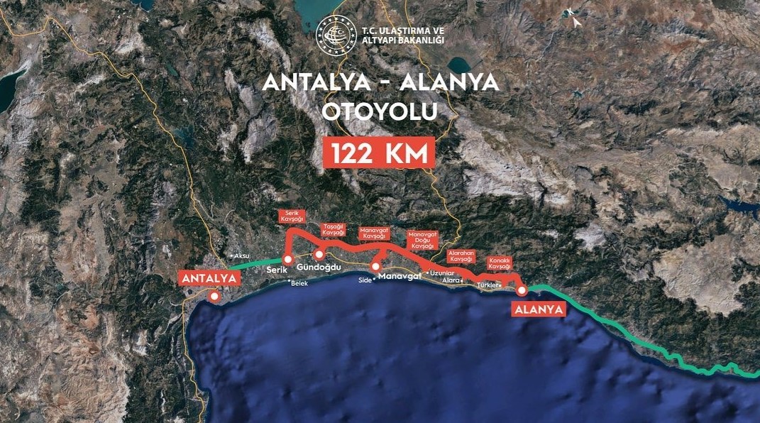 Antalya Alanya Otoyol 1