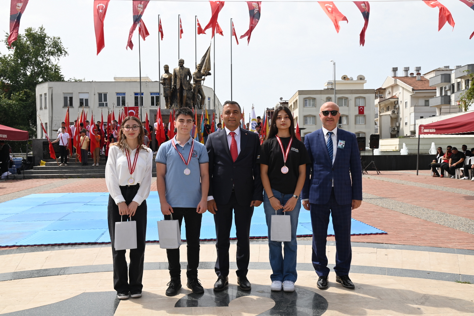 19 Mayıs Atatürk' ü Anma Gençlik ve Spor Bayramı 105'inci yılında Manavgat’ta coşkuyla kutlandı
