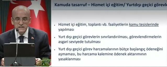 Kamuda tasarruf paketi açıklandı: Taşıt alımına 3 yıl boyunca yasak getirildi