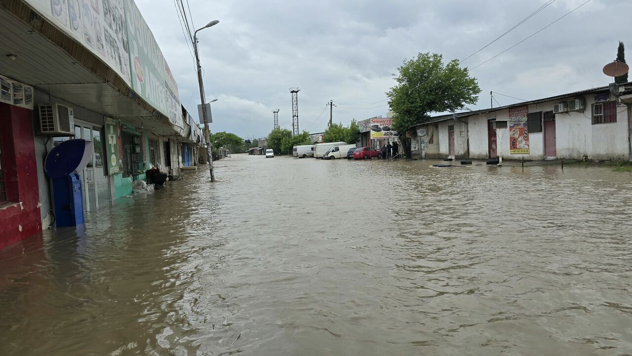 Gürcistan'ı Sel Vurdu5