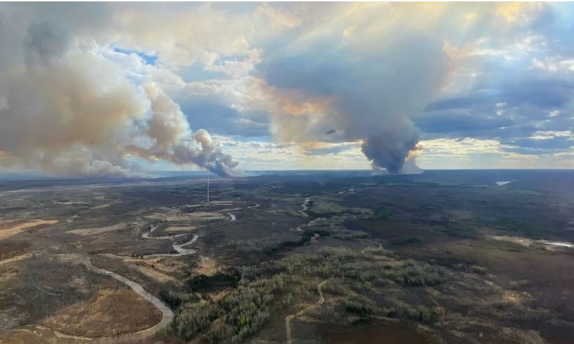 Kanada'da Orman Yangını