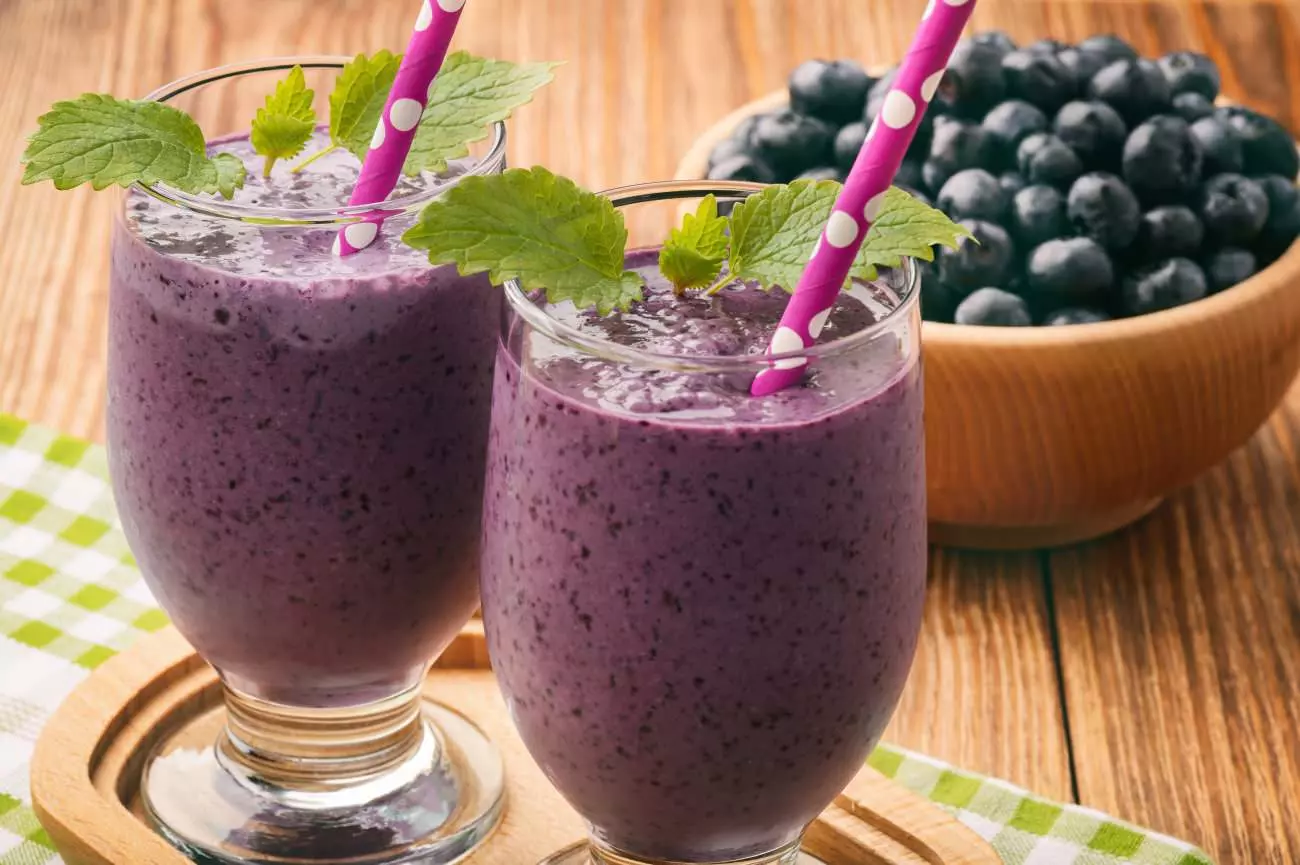 Yaban Mersinli Smoothie-1