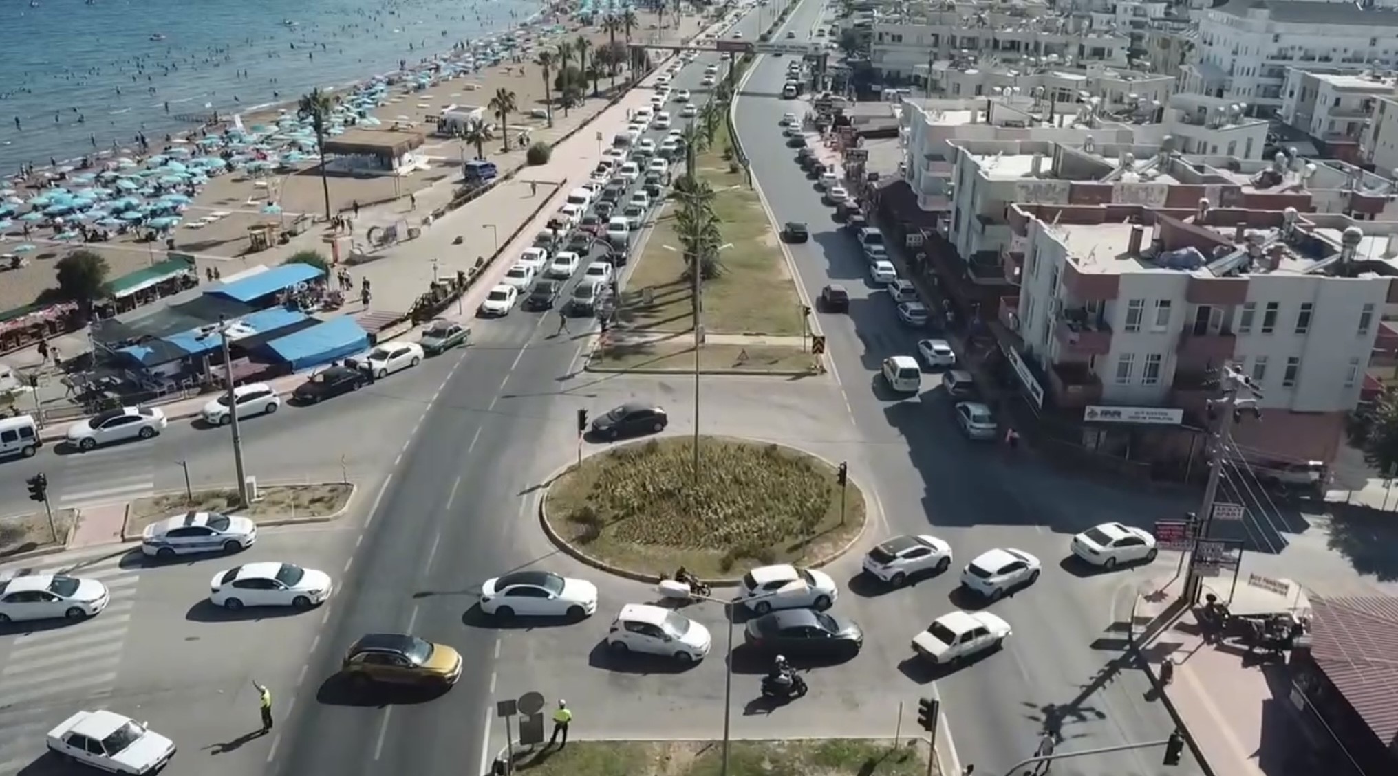 Mersin'de Kurban Bayramı tatilinde trafik tedbirleri devam ediyor