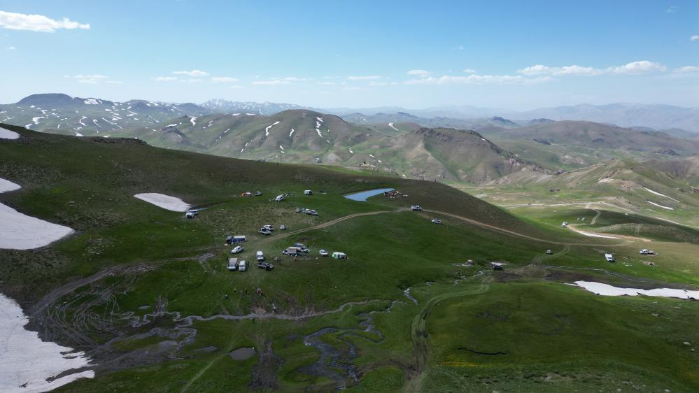 Şırnak dağları sarı çiçeklerle görkemli bir görünüm kazandı