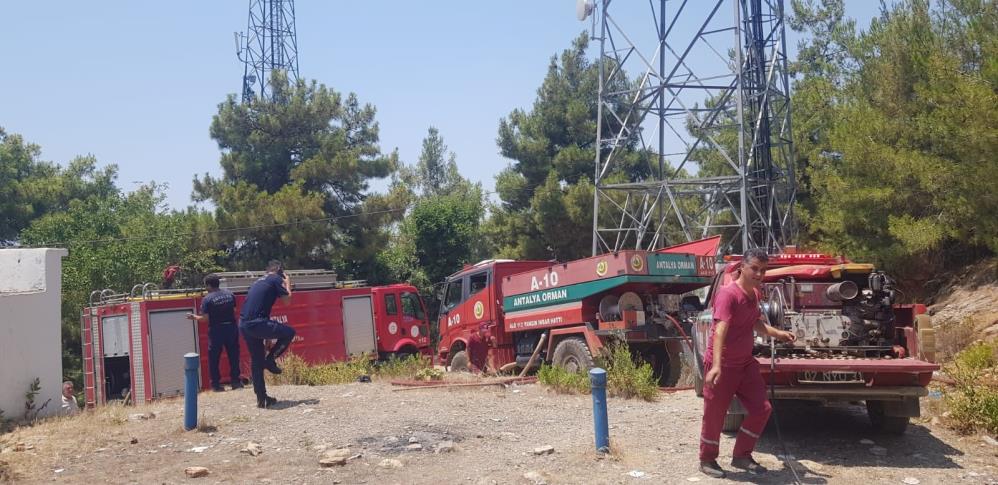 Alanya'da yangın korkusu yaşandı: Hızlı müdahaleyle facia önlendi