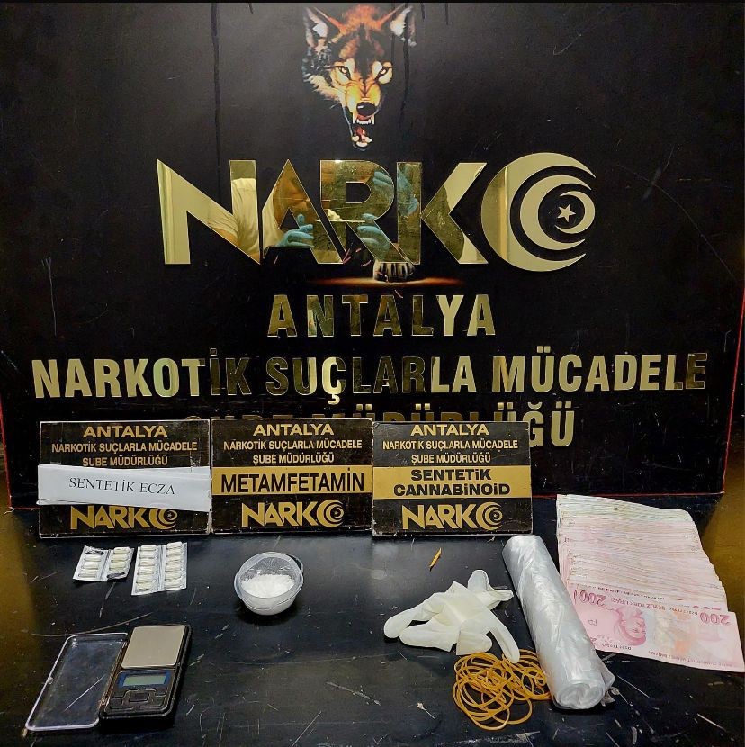 Antalya'da Narkotikle Mücadele Kara Tablo Ortaya Çıktı 4