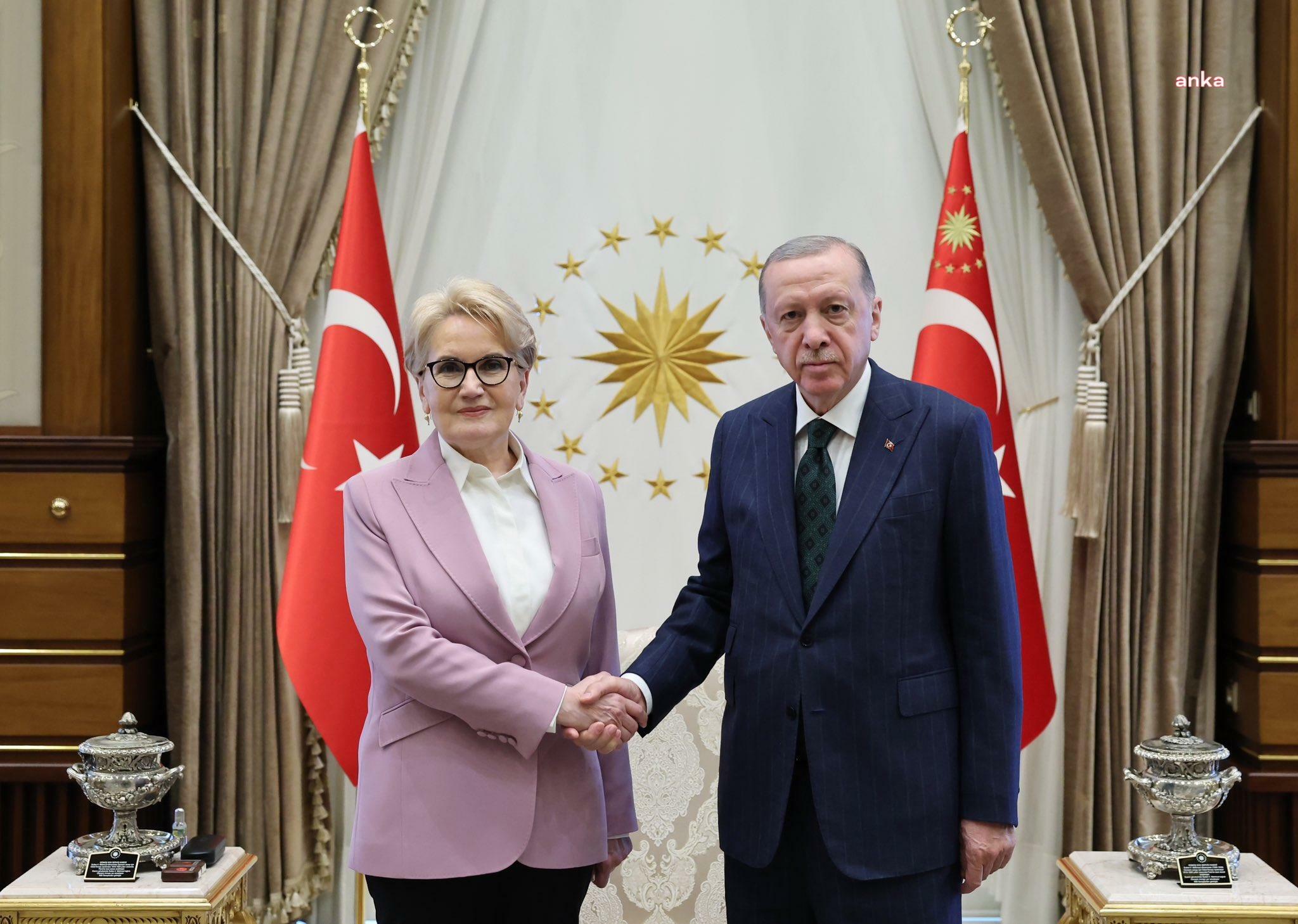 Erdoğan ve Akşener görüşmesine ilişkin açıklama