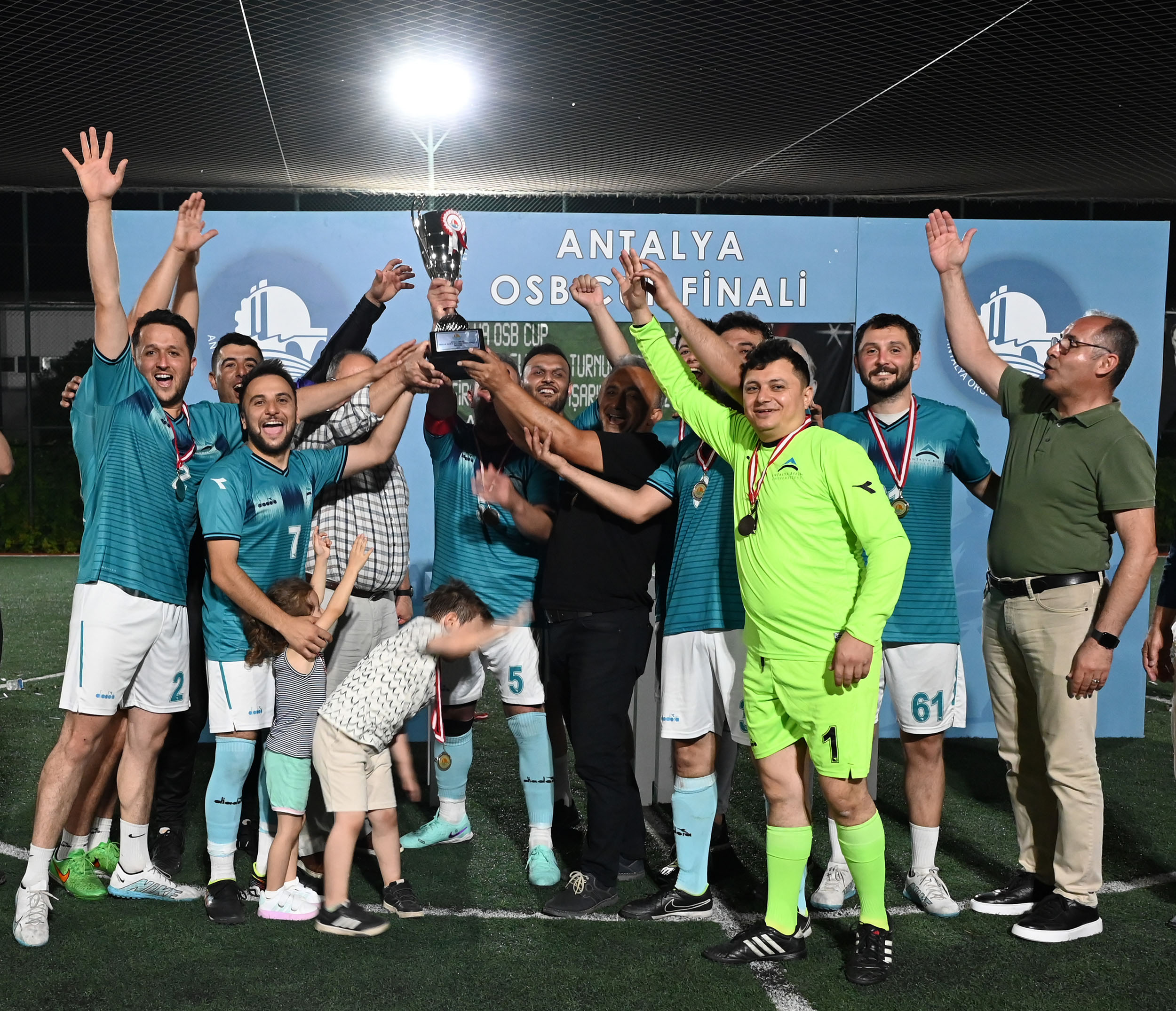 Antalya OSB CUP Futbol Turnuvası'nda şampiyon belli oldu