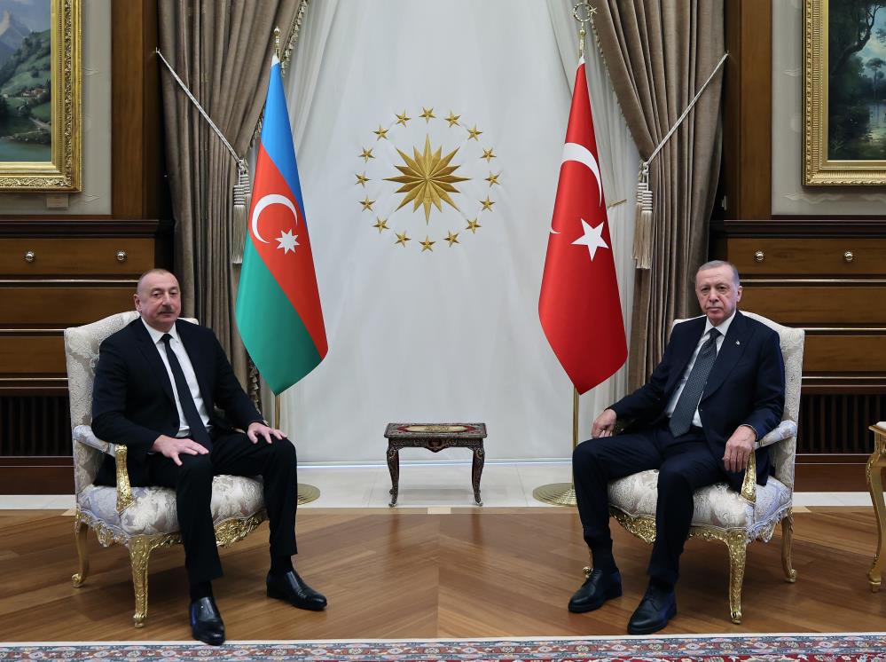 Cumhurbaşkanı Erdoğan Ve Aliyev Görüştü4