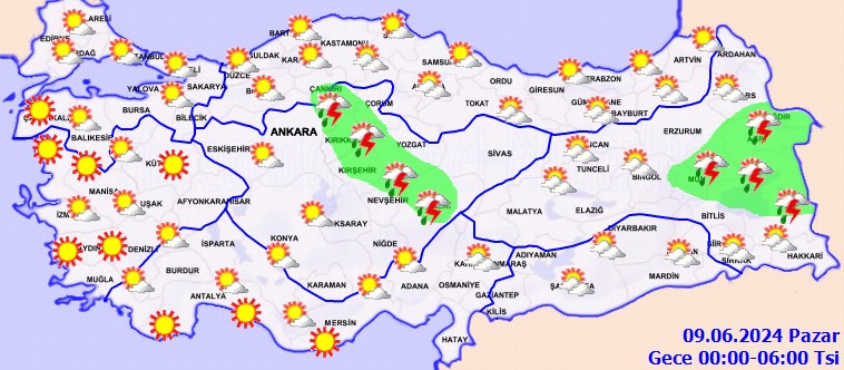 Meteoroloji uyardı: Kuvvetli sağanak yağış geliyor