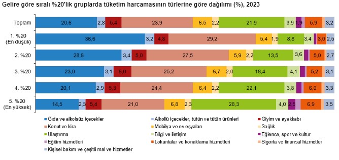 Hanehalkının en çok para harcadığı alan belli oldu!