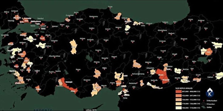 Türkiye'de yeni iller belirlendi: 82 - 83 - 84 plaka yolda