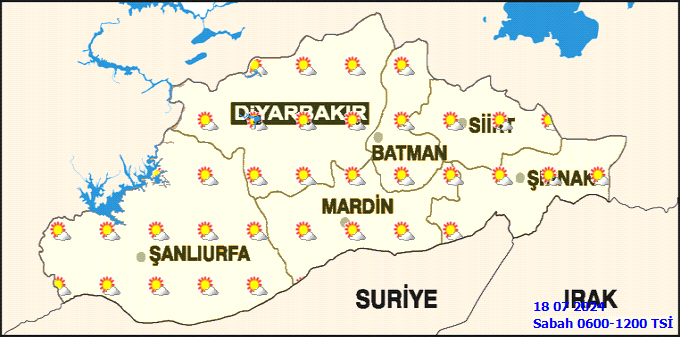 Güneydoğu'da Kavurucu Sıcaklar: Meteoroloji Bölge Müdürlüğü Uyardı!