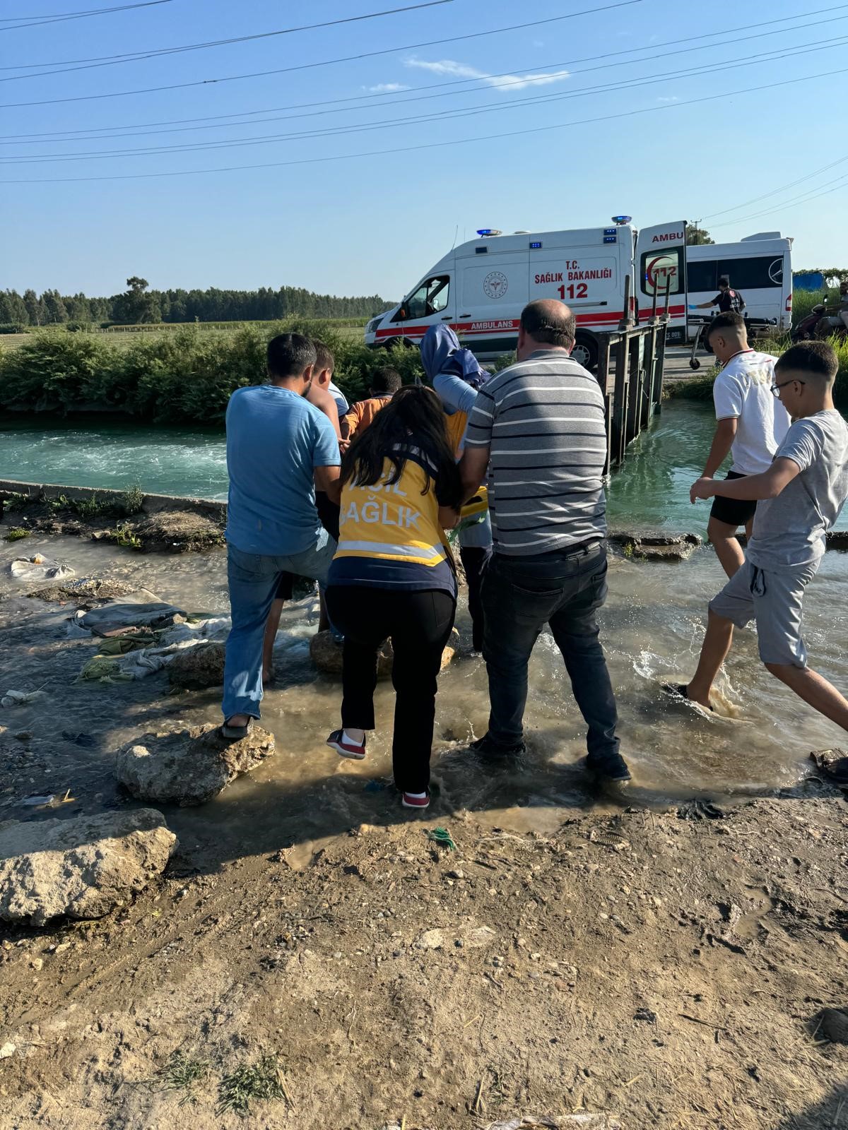 Mersin sulama kanalında çocuk cesedi bulundu