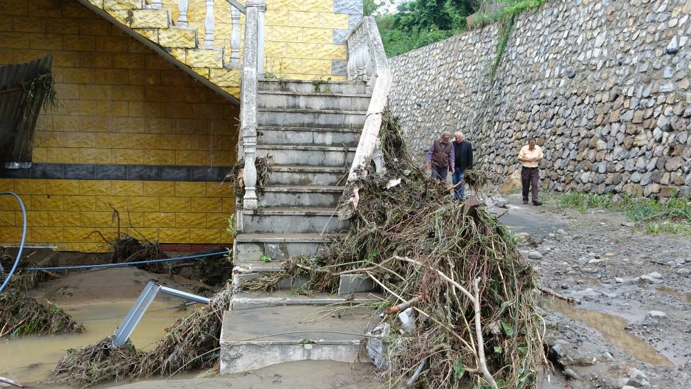 Ordu'da sel felaketi: Temizlik çalışmaları başlatıldı