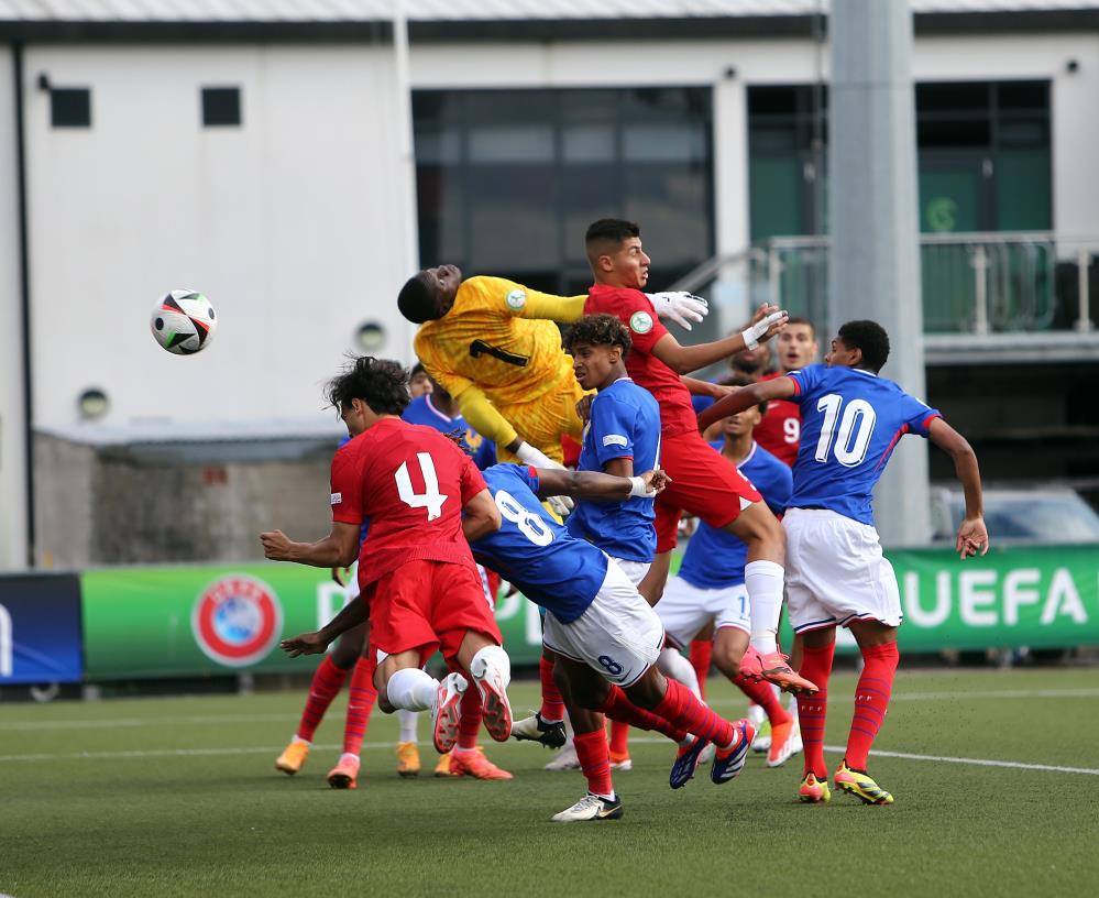 U19 Milli Takım Fransa'ya direniş gösterdi ama puan alamadı