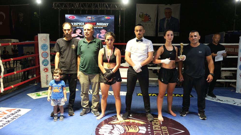 Kemer K1 Kick Boks Şampiyonlar Gecesi Nefes Kesti